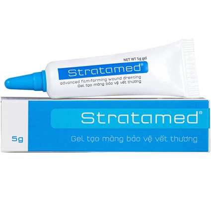 Kem bôi vết thương hở, vết bỏng, ngừa sẹo Stratamed 5g