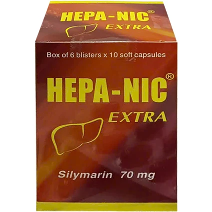 Thuốc Viên Uống Hepa-Nic Extra hỗ trợ điều trị một số bệnh liên quan đến gan 60 viên