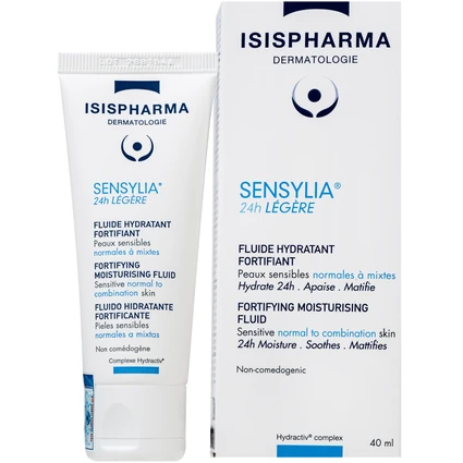 Kem bôi dịu da, dưỡng ẩm ISIS Pharma Sensylia 24h Légère 40ml