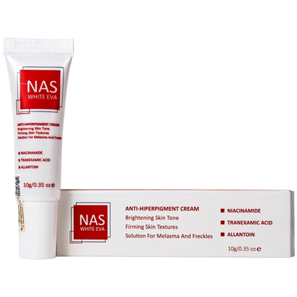 Kem bôi dưỡng trắng, làm mờ nám Nas White Eva (Hộp 10g)