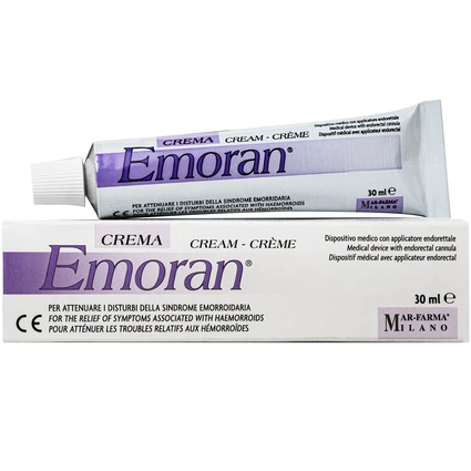 Kem bôi trĩ Emoran hỗ trợ điều trị trĩ và viêm trực tràng (30ml)
