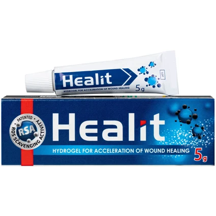 Kem bôi vết thương Healit Vhpharma 5g hỗ trợ điều trị các vết thương hở cấp và mãn tính