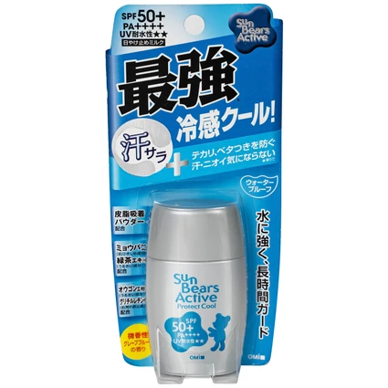 Kem chống nắng chống thấm nước,lâu trôi mát lạnh dành cho da dầu và da hỗn hợp Omi Sunbears Spf 50+ PA++++ 30g