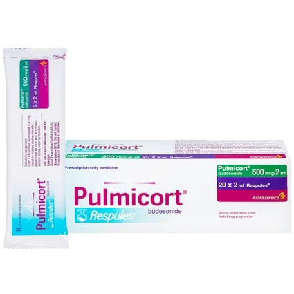 Khí dung Pulmicort Respules Astra điều trị hen phế quản (20 ống x 2ml)