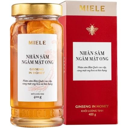 Nhân sâm ngâm mật ong Miele (400g)