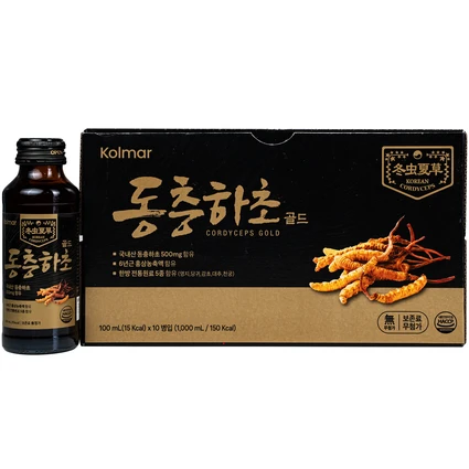 Nước Đông Trùng Hạ Thảo Gold Kolmar 10 chai x 100ml