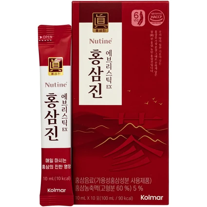 Nước Hồng Sâm Cô Đặc Hongsamjin Everystick EX (30 gói x 10ml)