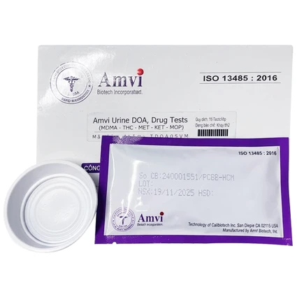 Que thử ma túy 5 chân Amvi Urine Doa Drug Tests (mdma-thc-met-ket-mop) (15 cái)