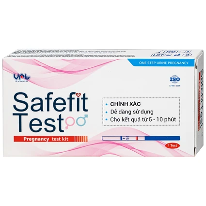 Que thử thai HCG Safefit giúp phát hiện sớm thai kỳ sau 7-10 ngày thụ thai