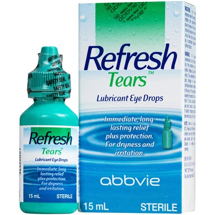 Thuốc nhỏ mắt Refresh Tears Abbvie giảm khô mắt, mắt đỏ (15ml)
