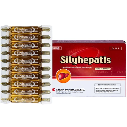 Siro Silyhepatis Cho-A điều trị duy trì tăng amoniac máu (2 vỉ x 10 ống x 5ml)