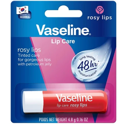 Son dưỡng ẩm Vaseline Rosy Lips giúp làm mềm môi, màu hồng tự nhiên (4.8g)