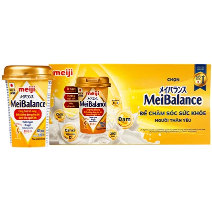 Sữa cân bằng dinh dưỡng Meiji Meibalance hương ngũ cốc (24 hộp x 125ml)