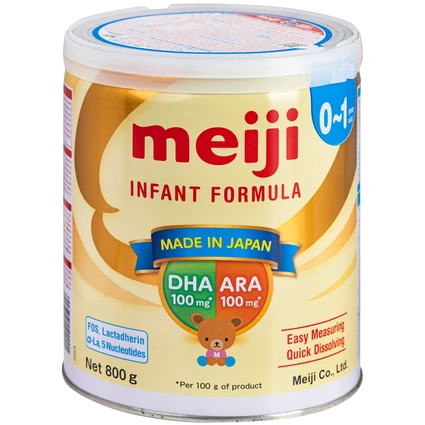 Sữa cho trẻ 0-12 tháng tuổi Meiji Infant Formula (800g)