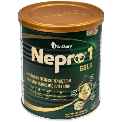 Sữa hỗ trợ thận có ure Nepro 1 Gold (400g)