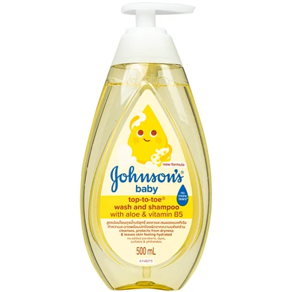 Sữa Tắm Gội Toàn Thân Johnson's Top To Toe Baby Wash 500ml