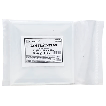 Tấm trải nylon vô trùng Bảo Thạch 40x60cm