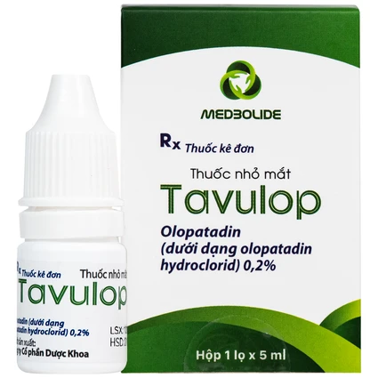 Thuốc nhỏ mắt Tavulop 0.2% medbolide (hộp 5ml)