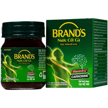 Thực phẩm bổ sung Nước cốt gà Brand's (6 lọ x 42ml)