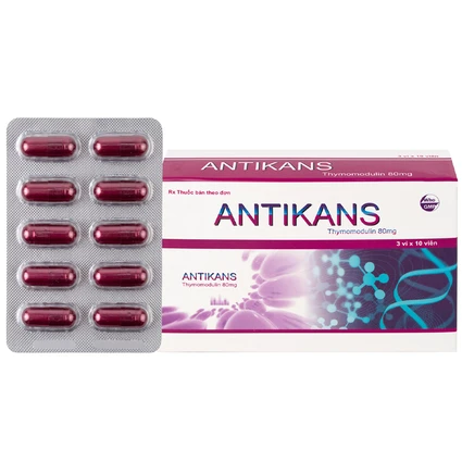 Thuốc Antikans Armephaco hỗ trợ tăng cường hệ miễn dịch (3 vỉ x 10 viên)