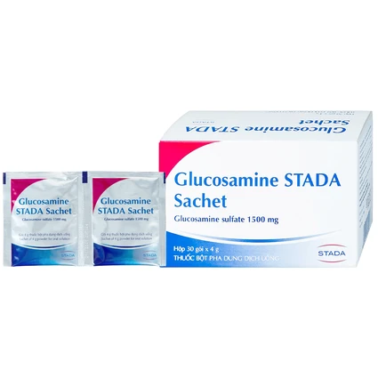 Thuốc Glucosamine Stada 1500mg hỗ trợ giảm triệu chứng của thoái hóa khớp gối (30 gói)