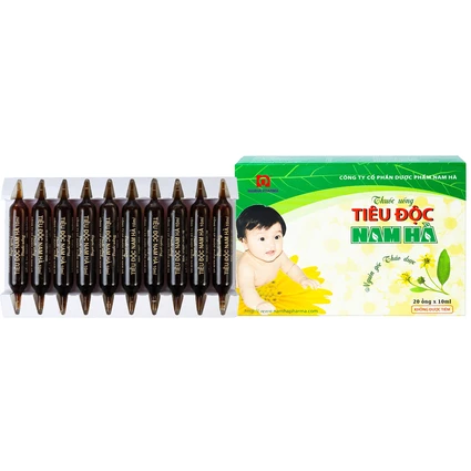 Dung dịch Tiêu Độc Nam Hà giải nhiệt độc, tiêu viêm (20 ống x 10ml)