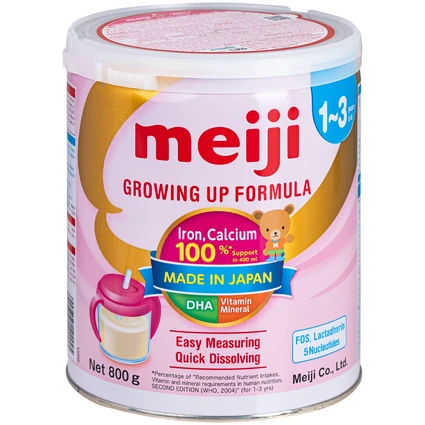 Sữa cho trẻ 1-3 tuổi Meiji Growing Up Formula (800g)