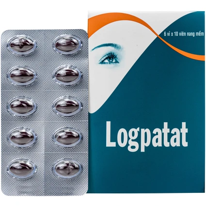 Viên nang mềm Logpatat Phil Inter hỗ trợ điều trị bệnh lý về mắt, cận thị, quáng gà (6 vỉ x 10 viên)