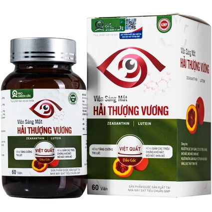 Viên uống hỗ trợ tăng cường thị lực Viên Sáng Mắt Hải Thượng Vương (60 viên)