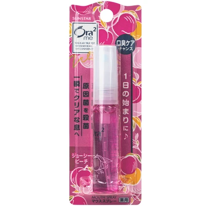Xịt miệng ora2 me hương đào chín mọng 6ml
