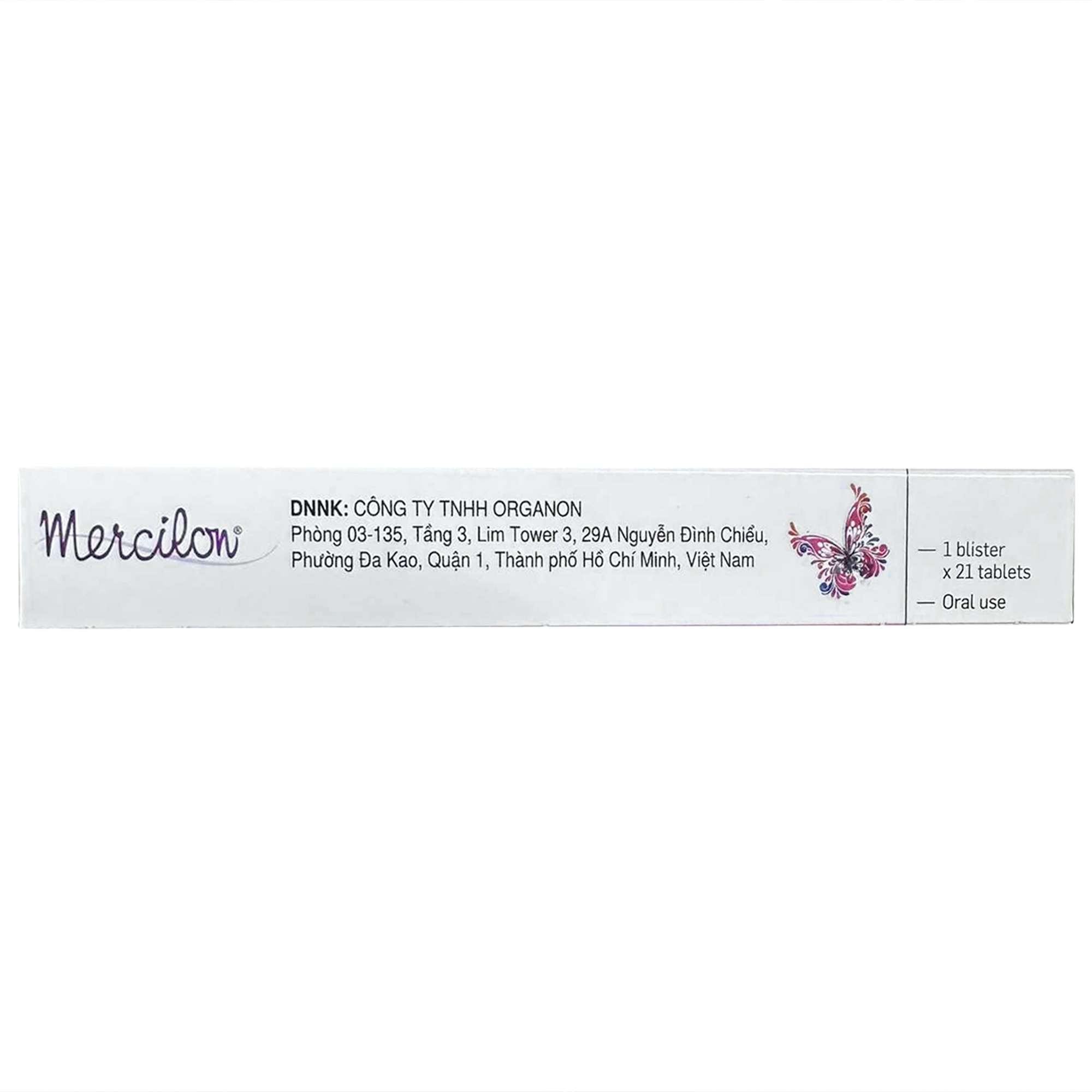 Hình ảnh Thuốc Mercilon Organon hỗ trợ tránh thai (1 vỉ x 21 viên)