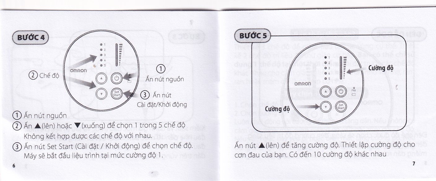 Hình ảnh Máy xung điện trị liệu Omron HV-F013 giảm đau cơ và khớp 