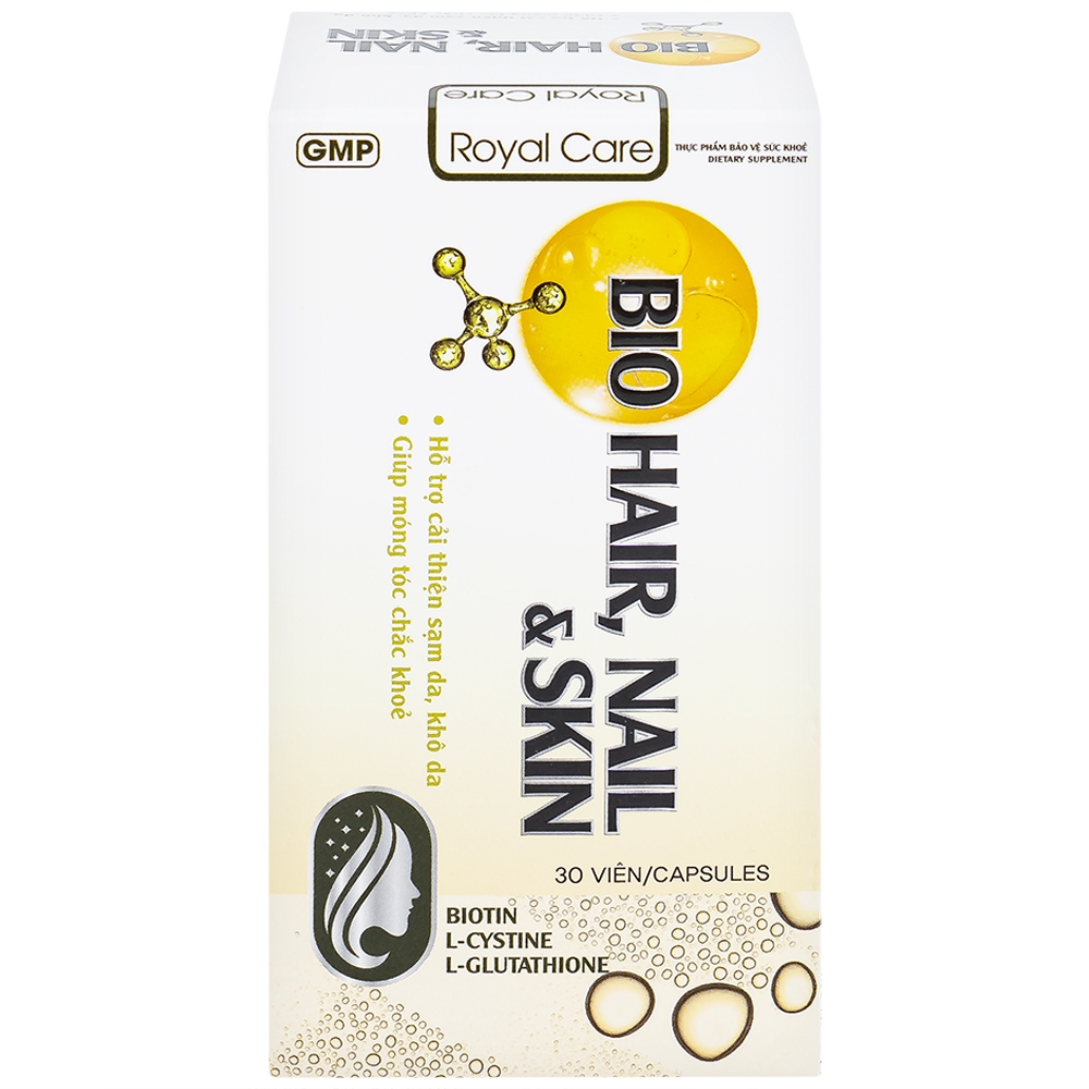 Hình ảnh Thực phẩm bảo vệ sức khỏe Royal Care Bio Hair, Nail & Skin