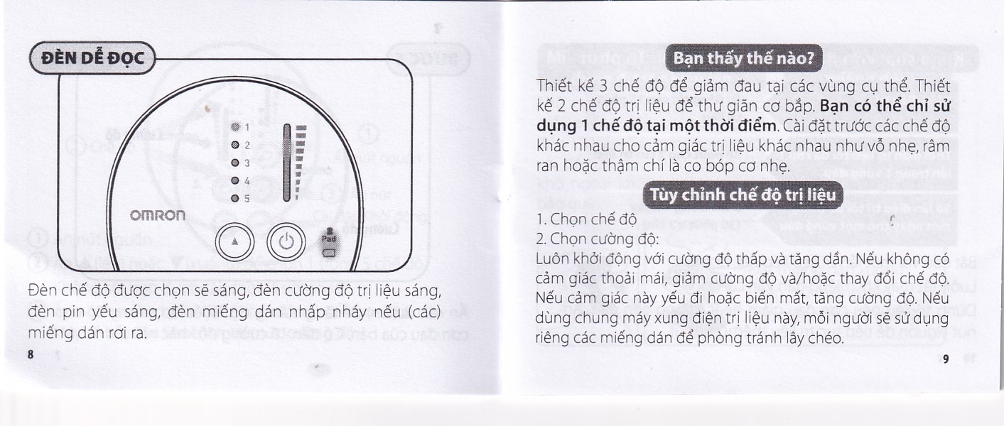 Hình ảnh Máy xung điện trị liệu Omron HV-F013 giảm đau cơ và khớp 