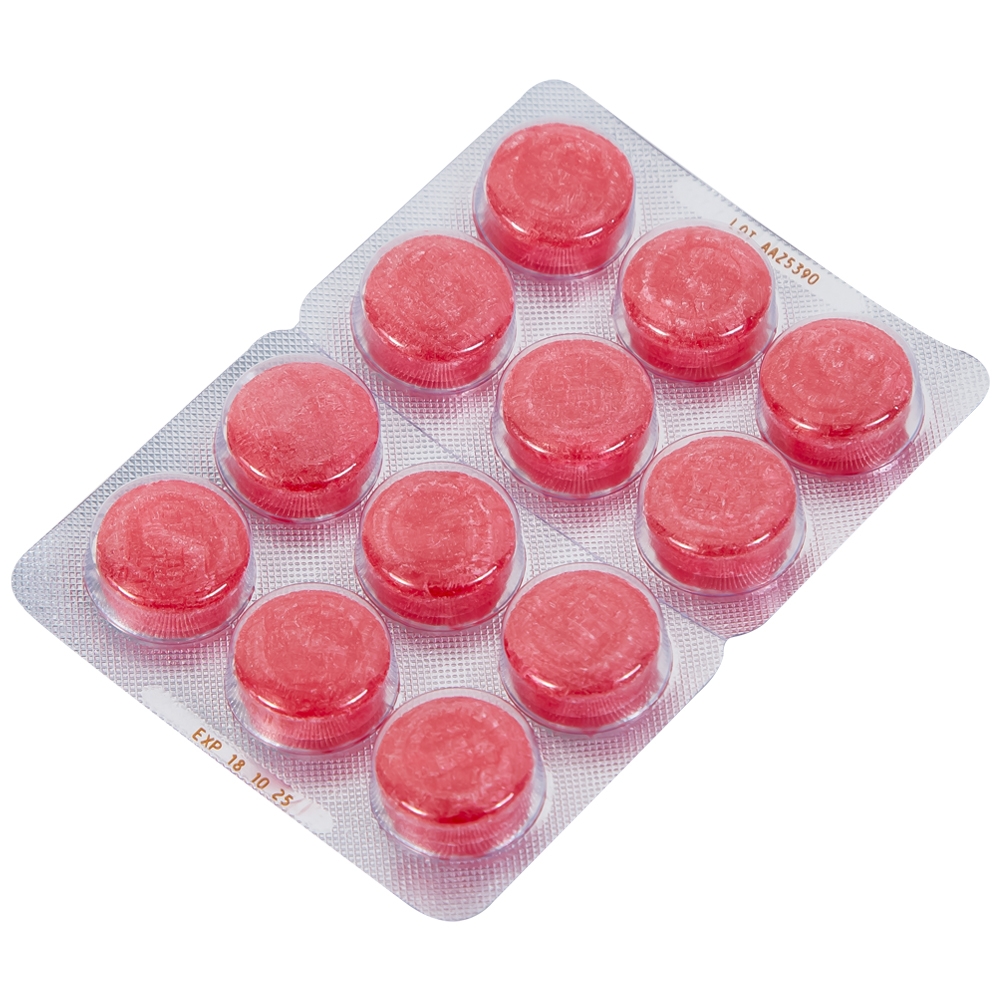 Hình ảnh Viên ngậm Strepsils Original Reckitt Benckiser điều trị đau họng (2 vỉ x 12 viên)