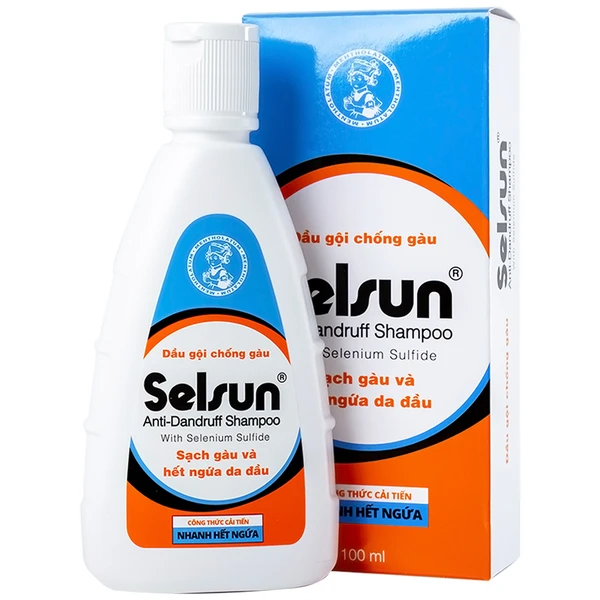 Dầu gội sạch gàu, giảm ngứa Selsun Rohto 100ml
