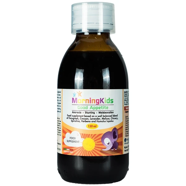 Siro hỗ trợ tăng cường tiêu hóa giúp ăn ngon miệng MorningKids Good Appetite (150ml)