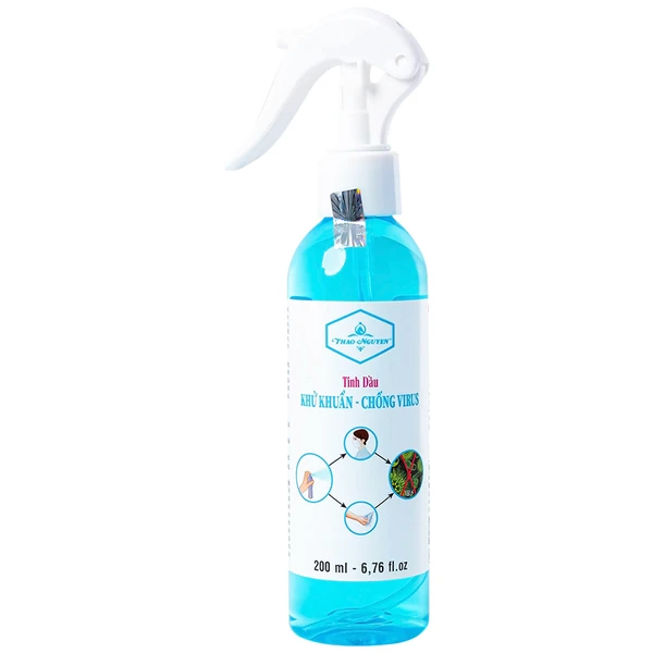 Tinh dầu Thảo Nguyên hương sả chanh 200ml đuổi muỗi và côn trùng, khử khuẩn