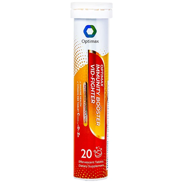 Viên sủi tăng cường sức đề kháng cho cơ thể Optimax Immunity Booster Vid-Fighter (20 viên)