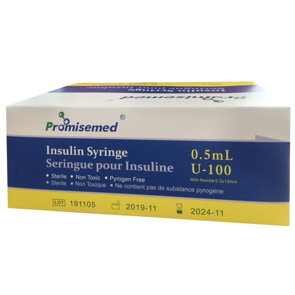 Bơm tiêm tiểu đường 0.5ml U 31G Tân Hiếu (100 cái)