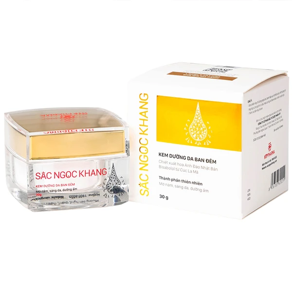 Kem bôi dưỡng da ban đêm Sắc Ngọc Khang 30g