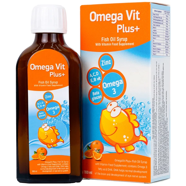 Siro bổ não Omega Vit Plus+ Botafarma (100ml)