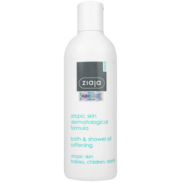 Dầu tắm Ziaja Med Atopic Skin mềm mịn da (270ml)