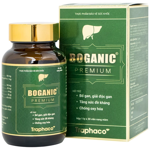 Viên bổ gan Boganic Premium Traphaco (30 viên)