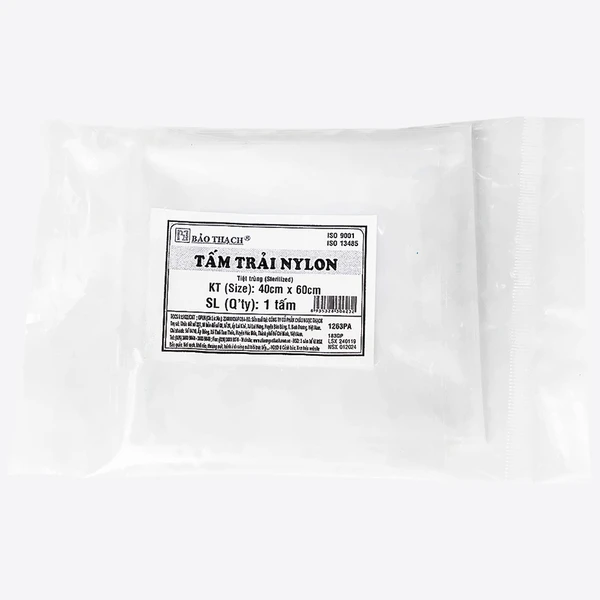 Tấm trải nylon vô trùng Bảo Thạch 40x60cm