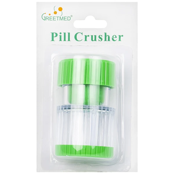 Dụng cụ nghiền thuốc Greetmed giúp nghiền thuốc đơn giản, nhanh chóng
