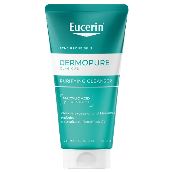 Gel rửa mặt Eucerin Dermopure Clinical Purifying Cleanser dành cho da mụn (75ml)