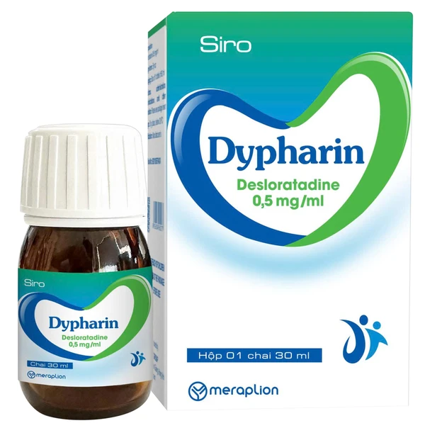 Thuốc Dypharin 0.5mg/ml Merap điều trị viêm mũi dị ứng và mề đay (30ml)