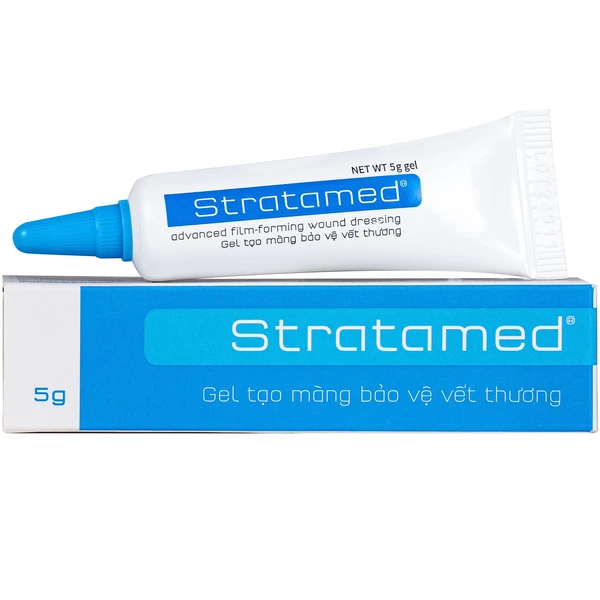 Kem bôi vết thương hở, vết bỏng, ngừa sẹo Stratamed 5g