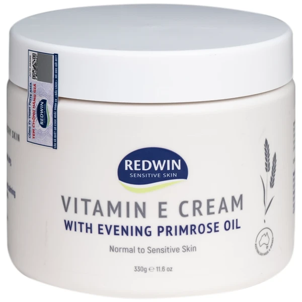 Kem dưỡng ẩm Vitamin E phục hồi da khô nứt nẻ Redwin hủ (330g)